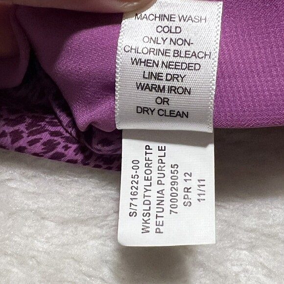 Banana Republic Womens Printed Ruffle Neck Sleeveless Blouse V-Neck Lined SZ 00 - Picture 7 of 12